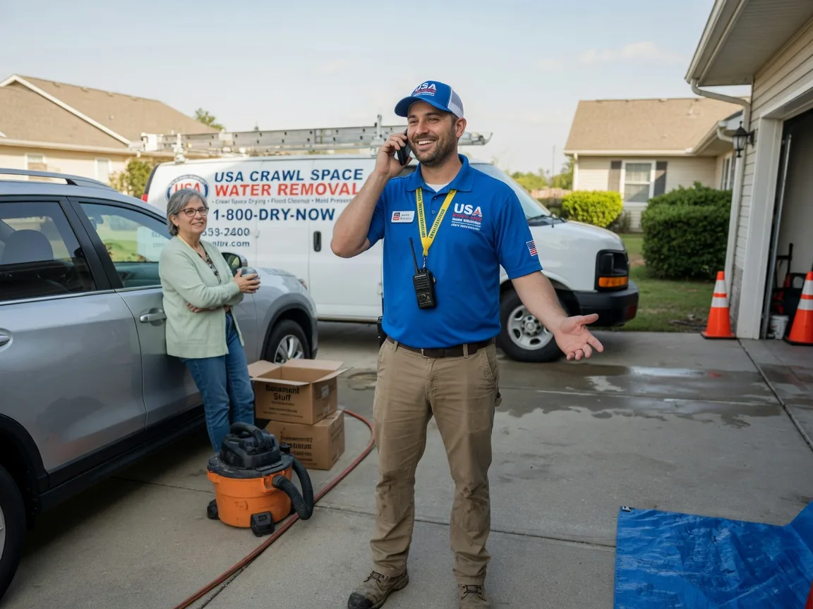 Crawl Space Water Removal Rhodhiss, NC FAQs